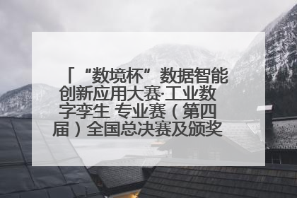 “数境杯”数据智能创新应用大赛·工业数字孪生 专业赛（第四届）全国总决赛及颁奖典礼成功举办
