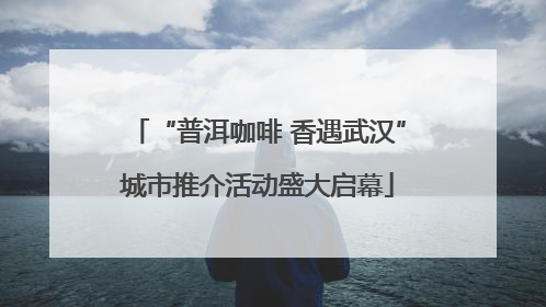 “普洱咖啡 香遇武汉”城市推介活动盛大启幕