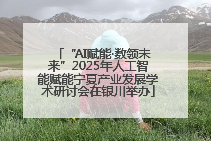“AI赋能·数领未来”2025年人工智能赋能宁夏产业发展学术研讨会在银川举办