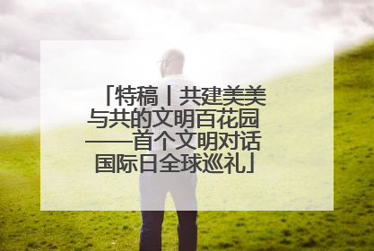 特稿丨共建美美与共的文明百花园——首个文明对话国际日全球巡礼