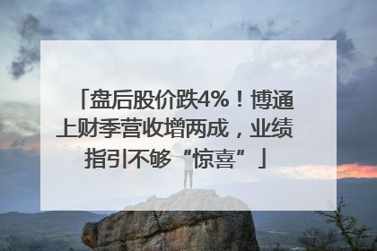 盘后股价跌4%！博通上财季营收增两成，业绩指引不够“惊喜”