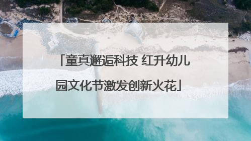 童真邂逅科技 红升幼儿园文化节激发创新火花