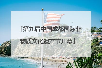 第九届中国成都国际非物质文化遗产节开幕