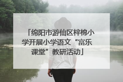 绵阳市游仙区梓棉小学开展小学语文“富乐课堂”教研活动