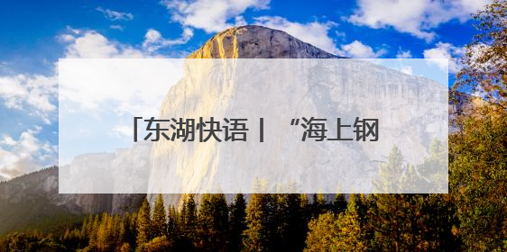 东湖快语丨“海上钢琴师”，属于大江大湖大武汉的诗意浪漫