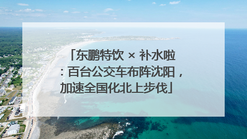 东鹏特饮 × 补水啦：百台公交车布阵沈阳，加速全国化北上步伐