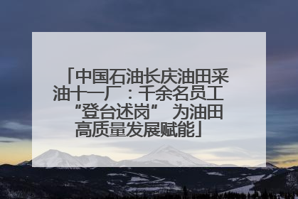 中国石油长庆油田采油十一厂：千余名员工“登台述岗” 为油田高质量发展赋能