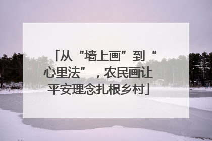 从“墙上画”到“心里法”，农民画让平安理念扎根乡村