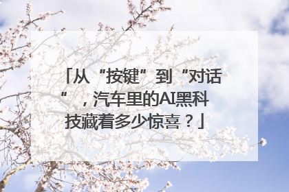 从“按键”到“对话”，汽车里的AI黑科技藏着多少惊喜？