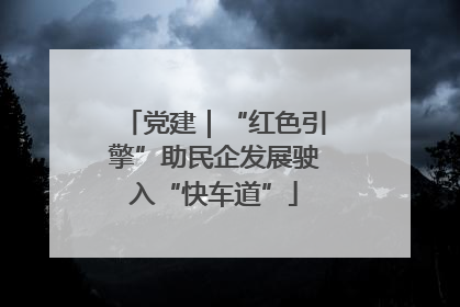 党建｜“红色引擎”助民企发展驶入“快车道”