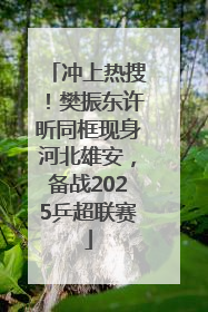 冲上热搜！樊振东许昕同框现身河北雄安，备战2025乒超联赛