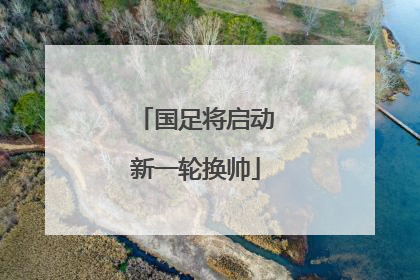 国足将启动新一轮换帅