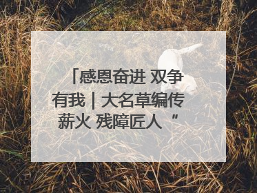 感恩奋进 双争有我｜大名草编传薪火 残障匠人“织”前程