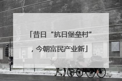 昔日“抗日堡垒村”，今朝富民产业新