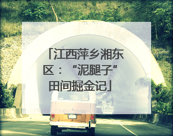 江西萍乡湘东区：“泥腿子”田间掘金记