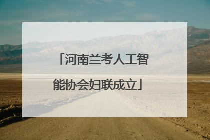 河南兰考人工智能协会妇联成立