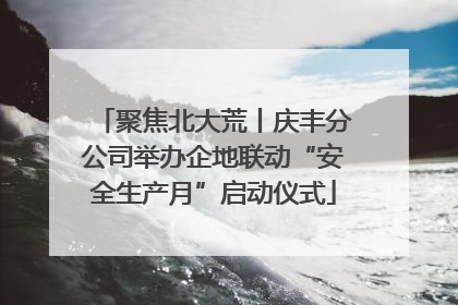 聚焦北大荒丨庆丰分公司举办企地联动“安全生产月”启动仪式