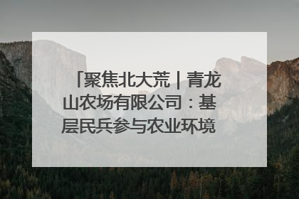 聚焦北大荒｜青龙山农场有限公司：基层民兵参与农业环境综合治理显效