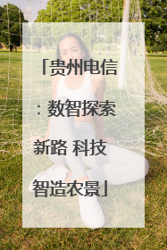 贵州电信：数智探索新路 科技智造农景