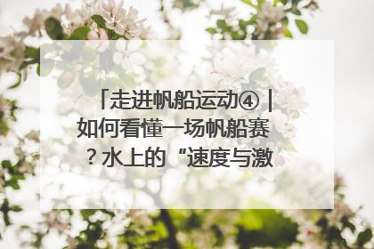 走进帆船运动④｜如何看懂一场帆船赛？水上的“速度与激情”同样精彩