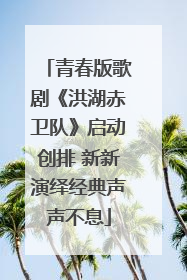 青春版歌剧《洪湖赤卫队》启动创排 新新演绎经典声声不息