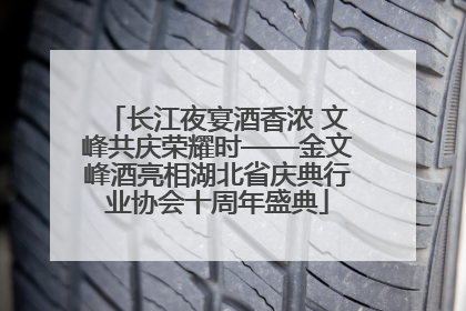 长江夜宴酒香浓 文峰共庆荣耀时——金文峰酒亮相湖北省庆典行业协会十周年盛典