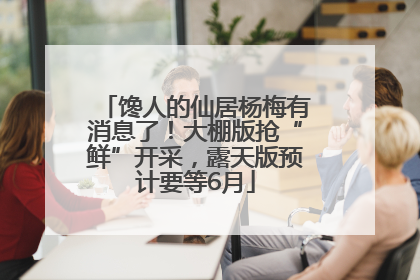 馋人的仙居杨梅有消息了！大棚版抢“鲜”开采，露天版预计要等6月