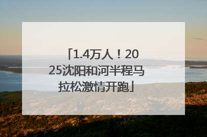 1.4万人！2025沈阳和河半程马拉松激情开跑