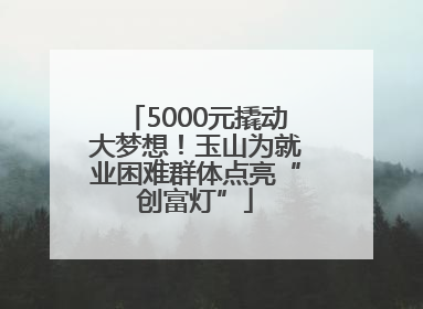 5000元撬动大梦想！玉山为就业困难群体点亮“创富灯”