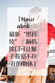 Neuralink最新“黑科技”：脑机接口可让猴子看见不存在的物体